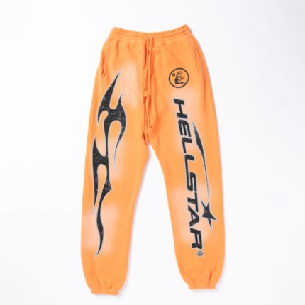 Hellstar Fire Orange Sweatpants